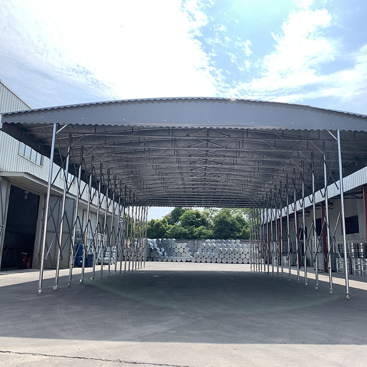 揭阳电动/移动推拉棚