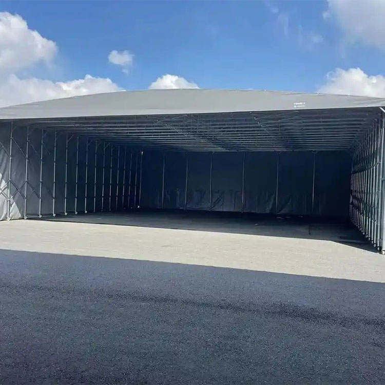 揭阳电动/移动推拉棚