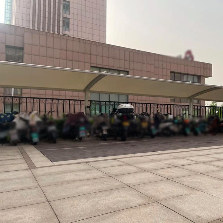 揭阳膜结构电动车棚